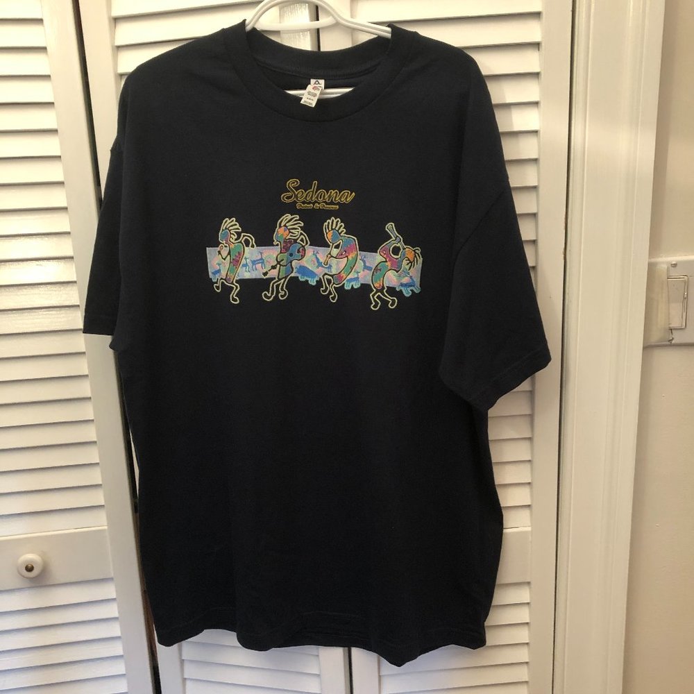 Alstyle Sedona navy blue jazzmen band T Shirt, XL